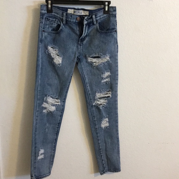 Brandy Melville Denim - Brandy Melville boyfriend jeans